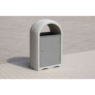 Borne de propreté Recco article 600 - Béton armé résistant et personnalisable_1