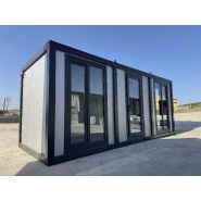 Maison container modèle Grau-1 - solution modulaire haut de gamme avec excellente isolation
