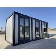 Bungalow de Chantier | Cabane de Chantier  | Container Amenage | Bureau Container | Bureau Conteneur | Modèle Grau 240cmx600cm