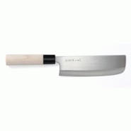 Chroma Couteau à légume Nakiri 17,5 cm Home Beige Autre Bois Haiku 29.5x5 cm - beige Bois massif HH05 Chroma Couteau à légume Nakiri 17,5 cm Home Beige Autre Bois Haiku 29.5x5 cm - beige Bois massif HH05