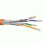 DRAKA UC900 SS23 Câble S/FTP H AWG 23, orange, Cca, le mètre_0