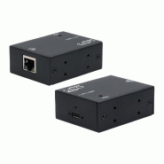 EXSYS EX-13020HMV USB 3.2 type C vers Ethernet 1 Gigabit, kit rail DIN inclus EXSYS EX-13020HMV USB 3.2 type C vers Ethernet 1 Gigabit, kit rail DIN inclus