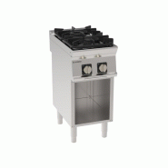 Fourneau 2 feux gaz sur placard ouvert Référence: PCG4FSG7 Fourneau 2 feux gaz sur placard ouvert Référence: PCG4FSG7