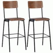 HELLOSHOP26 tabourets de bar design chaise siège simili-cuir marron 1202170 x2 - 3000023359700 HELLOSHOP26 tabourets de bar design chaise siège simili-cuir marron 1202170 x2 - 3000023359700