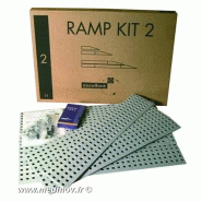 Kit rampe n°2, 75 cm de large 3.6 à 7.2 cm de haut - ascier02