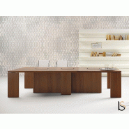 Table de réunion Lithos pour 8 à 10 personnes - Dellarovere - 320, Chêne_0