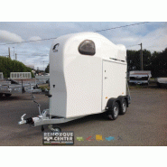 Van à chevaux GOLD ONE ORIGINS ALU - 1 place 1/2 - 2 essieux Traditionnels - PTAC : 1100 à 1600 Kg - 220 x 140 x H 230 cm - Reference -G1340MA19