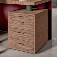 Bureau de Direction avec retour E10 - Quadrifoglio - 244, Oui, Ébène, Cuir noir_1