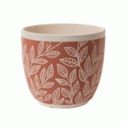Cache pot terracotta grand modèle - Orange Rond Terre Cuite Amadeus 17x17 cm - orange faïence 3520071885223 Cache pot terracotta grand modèle - Orange Rond Terre Cuite Amadeus 17x17 cm - orange faïence 3520071885223