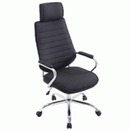 CLP Fauteuil de bureau Rako tissu Noir - noir textile 191624801 CLP Fauteuil de bureau Rako tissu Noir - noir textile 191624801