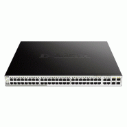 D-Link DGS-1210-52MP 52-Port Layer2 Smart Managed 48x PoE - noir DGS-1210-52MP/E