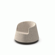 Fauteuil à bascule ROULETTE KIDS - granit crème