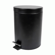 García de Pou Garcia de Pou Poubelle À Pedale Avec Réceptacle Intérieur 5 L Ø 20,5X28 Cm Noir Acier - noir acier 268.45 García de Pou Garcia de Pou Poubelle À Pedale Avec Réceptacle Intérieur 5 L Ø 20,5X28 Cm Noir Acier - noir acier 268.45