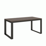 Itamoby Table Extensible 90X180/284 Cm Tecno Evolution Noyer Structure Anthracite - marron VE180TATECEVO-NC-AN