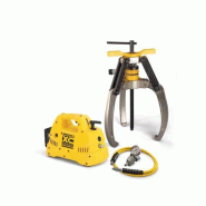 Ensemble extracteur Lock-Grip LGHS324CE - 24 tonnes, 3 griffes, pompe sur batterie 230V