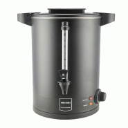 METRO PROFESSIONAL Bouilloire/distributeur de vin chaud GWB1010B, acier inoxydable, 10 L, 1 500 W, 65 tasses, avec jauge d'eau, noir - noir 4067373529