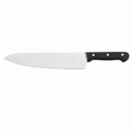 METRO PROFESSIONAL Couteau de chef Universal knives, acier inoxydable, 25 cm, noir - noir inox 4067373640161