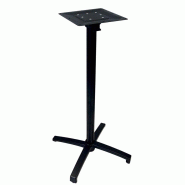 Piètement mange debout rabattable aluminium Calvi - Piètement mange debout rabattable aluminium Calvi -