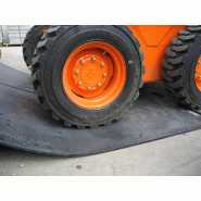 Plaque de roulage 2000mm x 500mm x 15mm - Protection des sols pour travaux de chantier