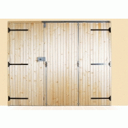 Porte de garage pliante centaure / en bois / accordéon