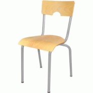 Chaise 4 pieds - LNR Mobiliers - Réf. M-CE4P T5AL Chaise 4 pieds - LNR Mobiliers - Réf. M-CE4P T5AL