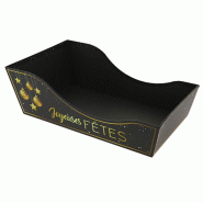 Corbeille carton Traineau 35x21 - Corbeille carton Traineau 35x21 -