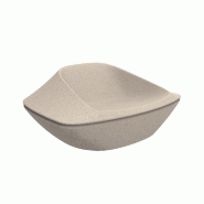 Fauteuil Lounge Design UFO - crème granit