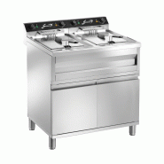 Friteuse électrique sur coffre - haut rendement et puissante - 2 x ... - P92214C