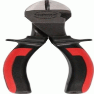 KS Tools Pince coupante de côté à poignées bi-composants, L. 180 mm - 4042146014776