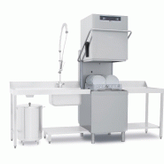 Lave-vaisselle professionnel - 22 litres - panier 500 x 500 mm - PTOP820V1