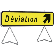 Panneaux Taliasign KD 1300x300 mm classe 2 Indications Temporaires - PNTLGLV2KD-TL02/DD_0