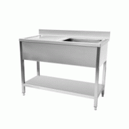Plonge en inox 1200 x 600 x 950 mm | cuist stsk126L - Equipement Restauration - 8508594614976 Plonge en inox 1200 x 600 x 950 mm | cuist stsk126L - Equipement Restauration - 8508594614976