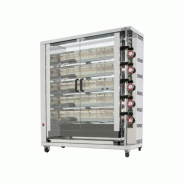 Rôtissoire professionnelle à gaz Arilex 5 broches – 35 kW – capacité 20 à 30 poulets – inox - Acier inoxydable 14/1 5ASG Rôtissoire professionnelle à gaz Arilex 5 broches – 35 kW – capacité 20 à 30 poulets – inox - Acier inoxydable 14/1 5ASG