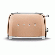 SMEG grille-pains 2 fentes 950w rose gold tsf01rgeu - rose TSF01RGEU