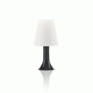 AQA Design Lampe de table LYRON en polycarbonate noir L.13 P.9 H.24,5 - noir Polycarbonate MP04494 AQA Design Lampe de table LYRON en polycarbonate noir L.13 P.9 H.24,5 - noir Polycarbonate MP04494