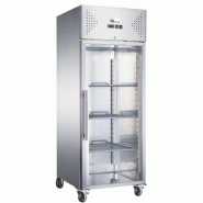 Armoire réfrigérée inox gn 2/1 - 650 l - négative - 1 porte vitrée (AAF7NV) AFI collin-lucy