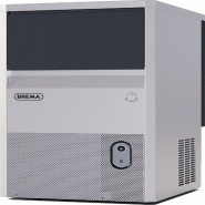BREMA - Machine à glaçons pleins 29 kg/24h, réserve 9kg, condenseur air - CB249AHCW1 - argenté Acier inoxydable 18/8 140759