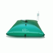 Citerne souple de récupérateur d'eau de pluie - 6 m3 - Normes NF - Fabrication française Citerne souple de récupérateur d'eau de pluie - 6 m3 - Normes NF - Fabrication française