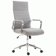 CLP Fauteuil de bureau Kolumbus tissu Gris - gris textile 191943408 CLP Fauteuil de bureau Kolumbus tissu Gris - gris textile 191943408