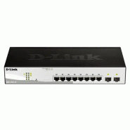 D-LINK 10-Port Gigabit Smart Switch with 2 SFP ports_0