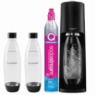 Gazéificateur d'eau Sodastream Mega pack Terra noir - 7290113764231