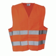 GILETS DE TRAVAIL HAUTE VISIBILITÉ ORANGE FLUO VIZBELT JIDEX GILETS DE TRAVAIL HAUTE VISIBILITÉ ORANGE FLUO VIZBELT JIDEX