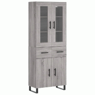 Helloshop26 - Buffet bahut commode armoire meuble de rangement organisateur cuisine salle de séjour salon haut sonoma 69,5 x 34 x 02_0035445 - 300021 Helloshop26 - Buffet bahut commode armoire meuble de rangement organisateur cuisine salle de séjour salon haut sonoma 69,5 x 34 x 02_0035445 - 300021