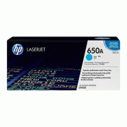 HP CE271A cyan Cartouche de TONER originale - 650A - 000000120025440344