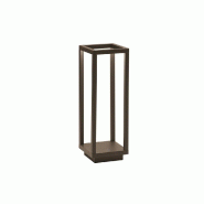 Lanterne LED Home Corten 2,2w avec batterie IP54 Zafferano - marron 8052536911529 Lanterne LED Home Corten 2,2w avec batterie IP54 Zafferano - marron 8052536911529