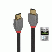 LINDY 1m Ultra High Speed HDMI Cable Anthra Line
