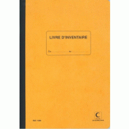 Livre d'Inventaire folioté - 21x29,7 - 80 p. - 3416790014290