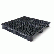 Palette plastique 1200 X 1200, médium, réutilisable - CUQP1212MR3RR Palette plastique 1200 X 1200, médium, réutilisable - CUQP1212MR3RR