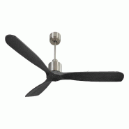 PURLINE Ventilateur de plafond Réversible  Thermostat Wifi Moteur à courant continu Toits en pente Télécommande Hypersilence Mémoire FullWood - a