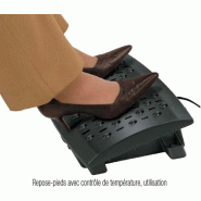 Repose pieds chauffant !